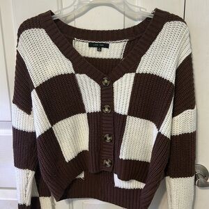 Lovetree Checkered Sweater